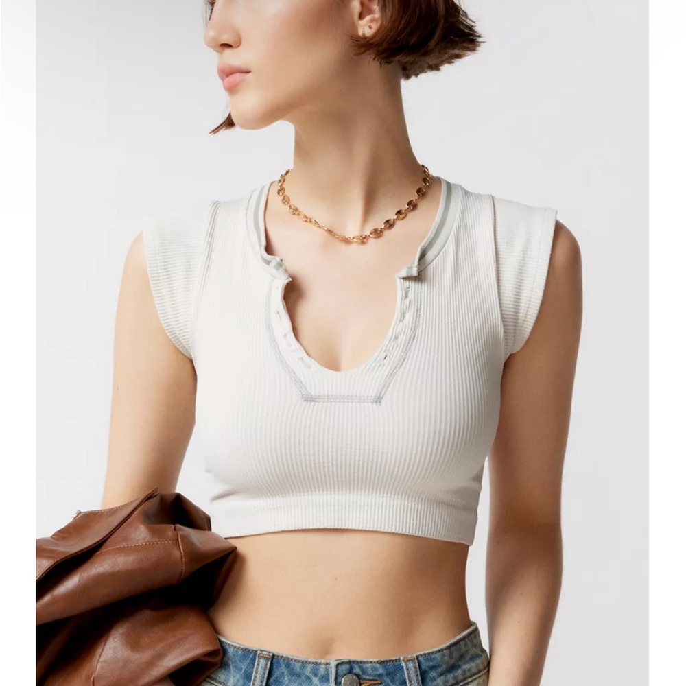 Urban Outfitters Go for Gold Top